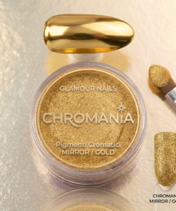 Glamour nails CHROMANIA Pigmenti cromatici MIRROR-GOLD