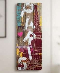 Stampa quadro di Parigi immagine su legno MDF @ cuadros madera