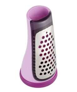 BRANDANI GRATTUGIA viola tonda gratta e servi da CUCINA per formaggio carote