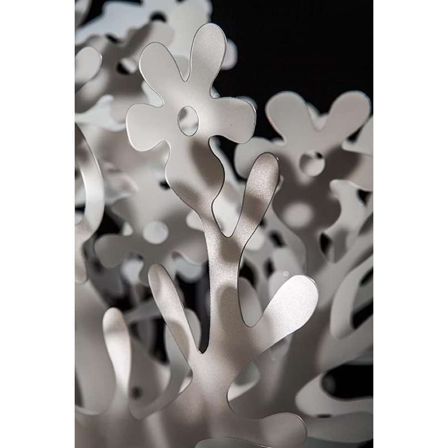 FIORELLA SILVER mini sospensione illuminazione da soffitto SLAMP design by Nigel Coates