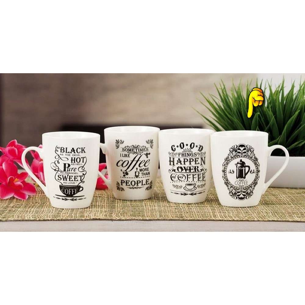 Tazza Mug in porcellana New bone china COFFEE