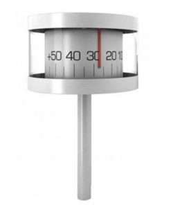 Termometro giardino in acciaio inox display doppio