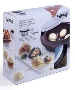 Vaporiera in silicone per panini al Vapore Buns & Baos Lékué