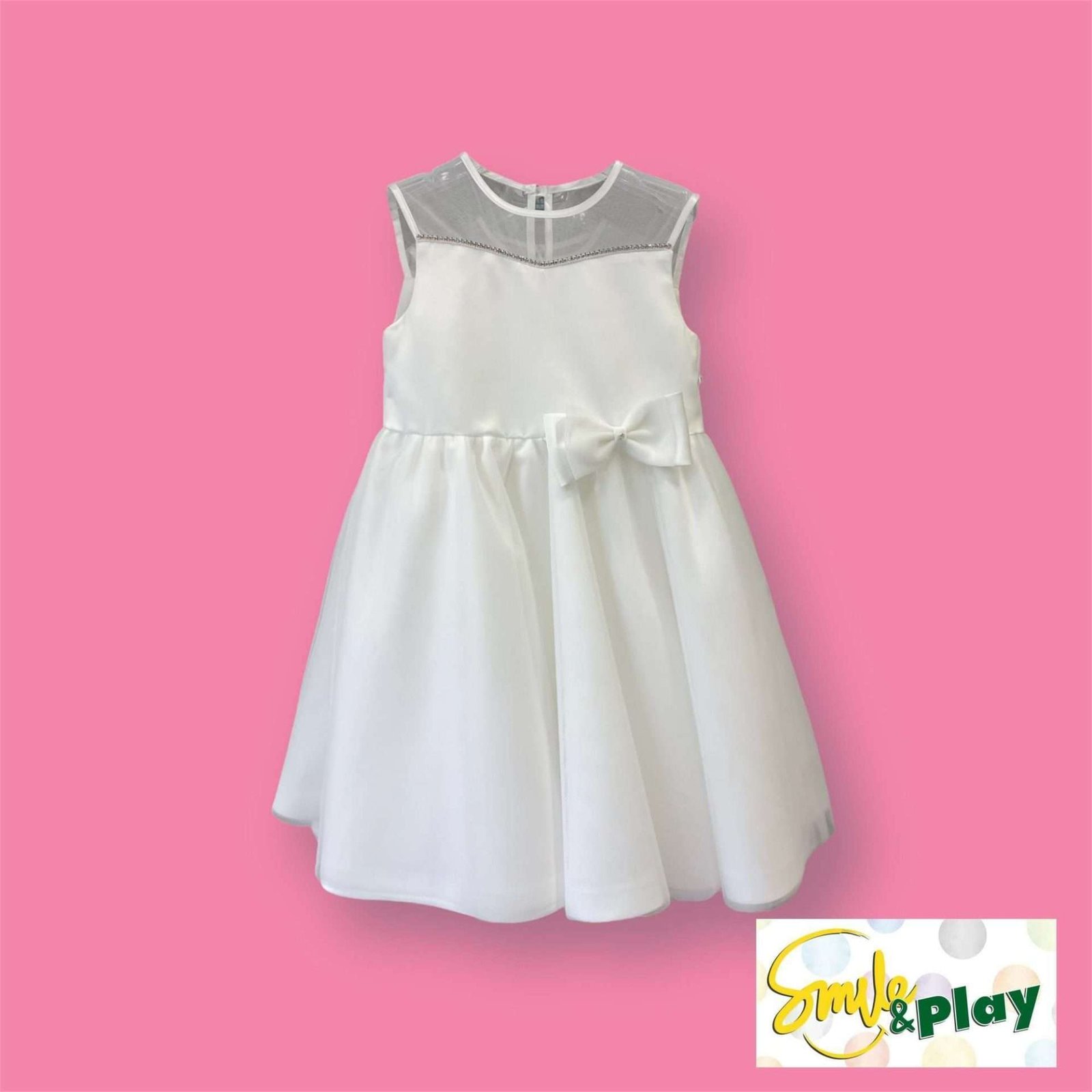 Abito da cerimonia comunione per bambina Ambarabà