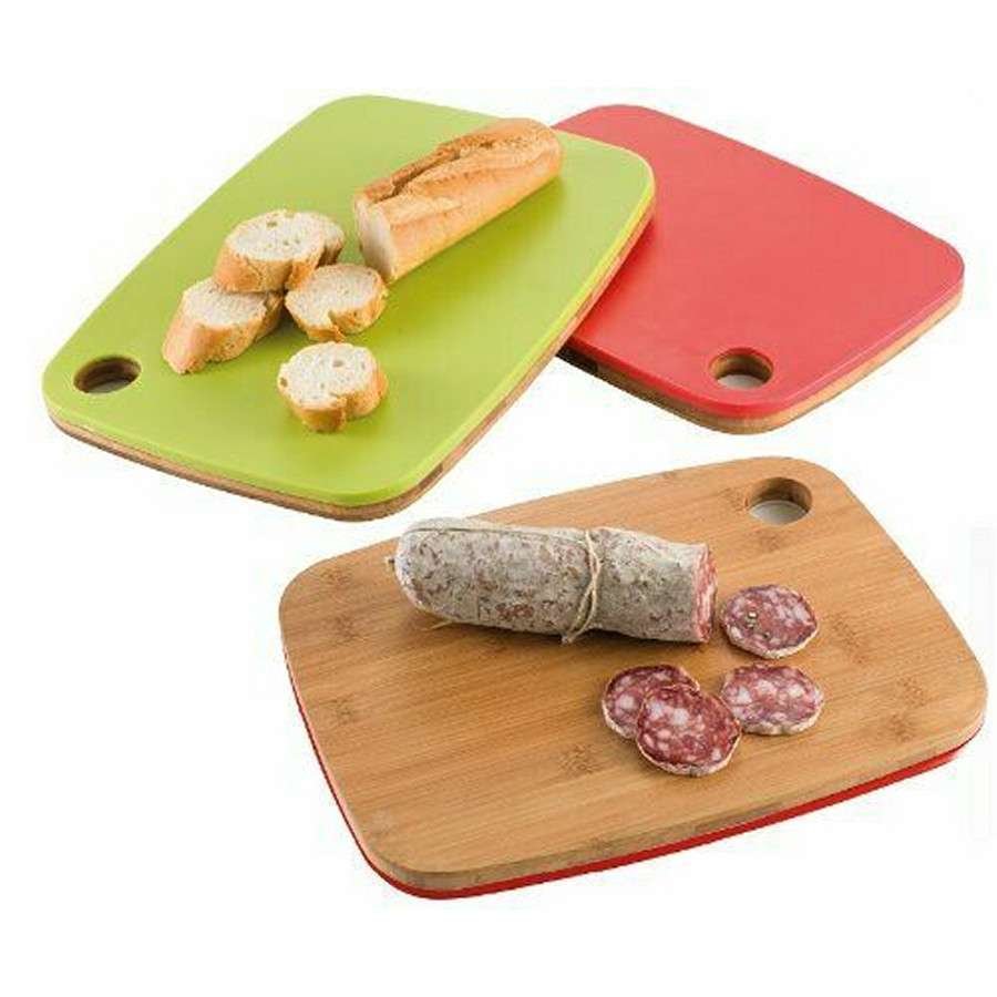 Tagliere reverse taglia e servi ARANCIO Brandani - immagine 3