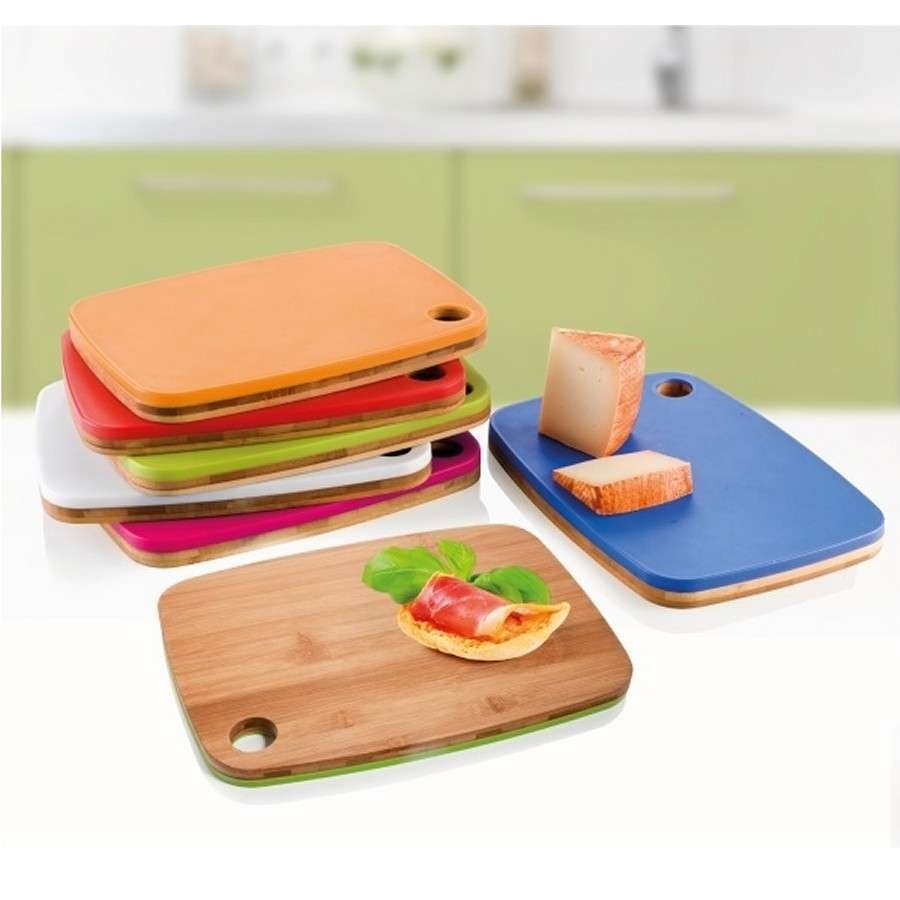 Tagliere reverse taglia e servi ARANCIO Brandani - immagine 2