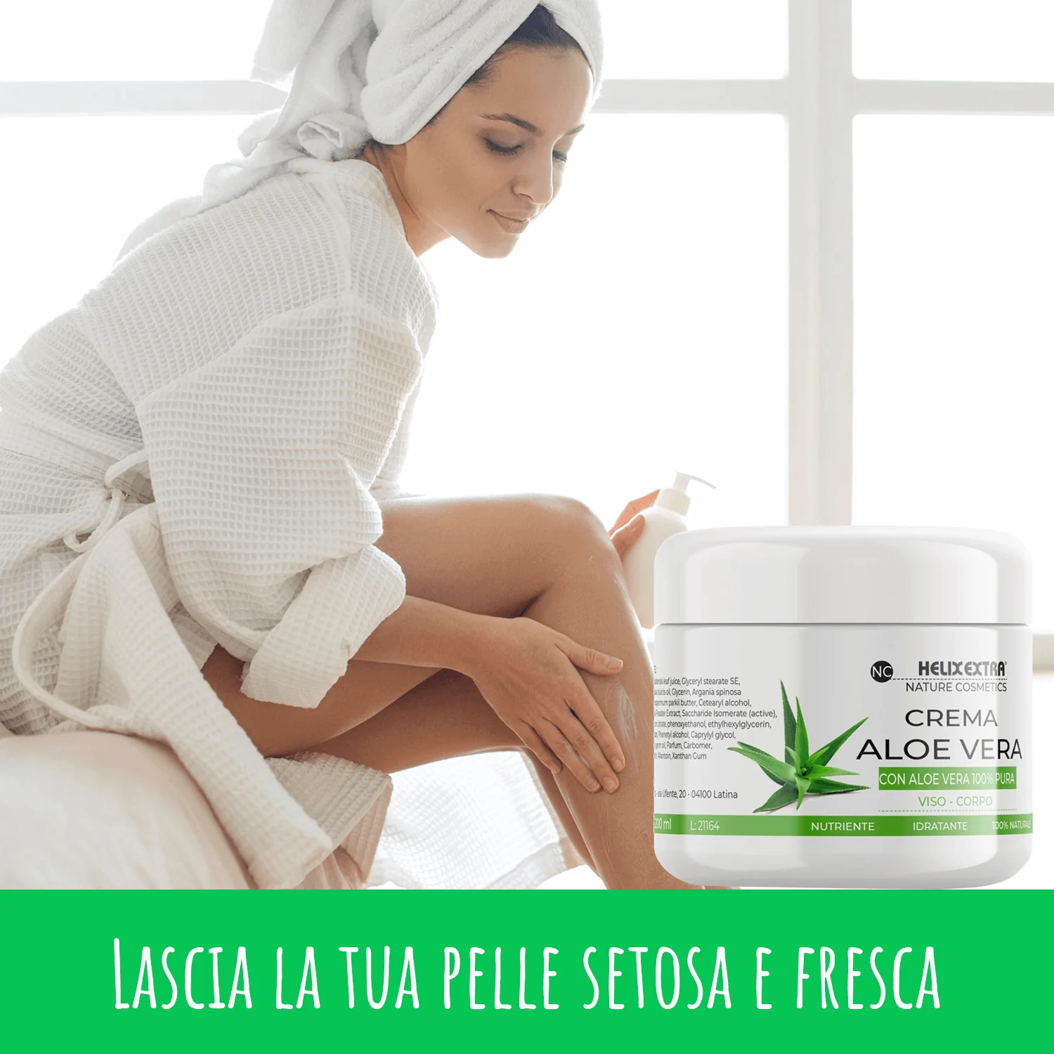 HELIX EXTRA Crema Viso e Corpo con Aloe e Argan - immagine 6