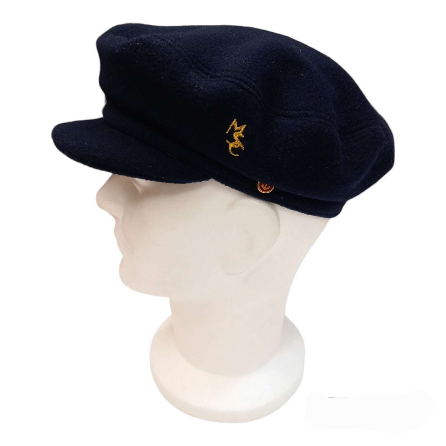 COPPOLA UOMO IN PILE MISURA 57 BLU SCURO - immagine 2