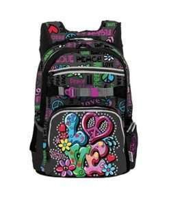 Shout Zaino a tracolla Ovale Peace & Love - 74031