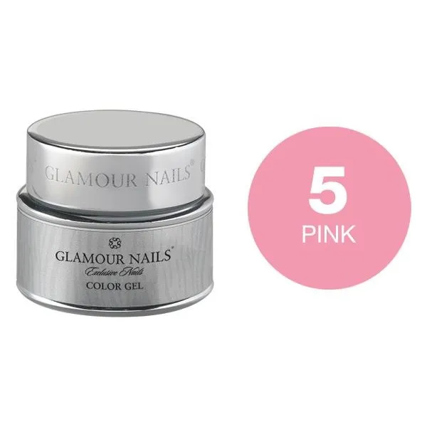 GLAMOUR NAILS GEL COLOR Gel di ricostruzione unghie NR. 5