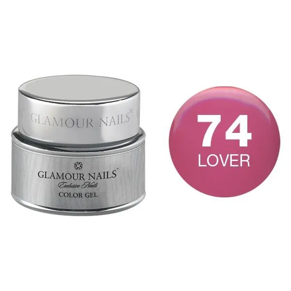 GLAMOUR NAILS GEL COLOR Gel di ricostruzione unghie NR. 74