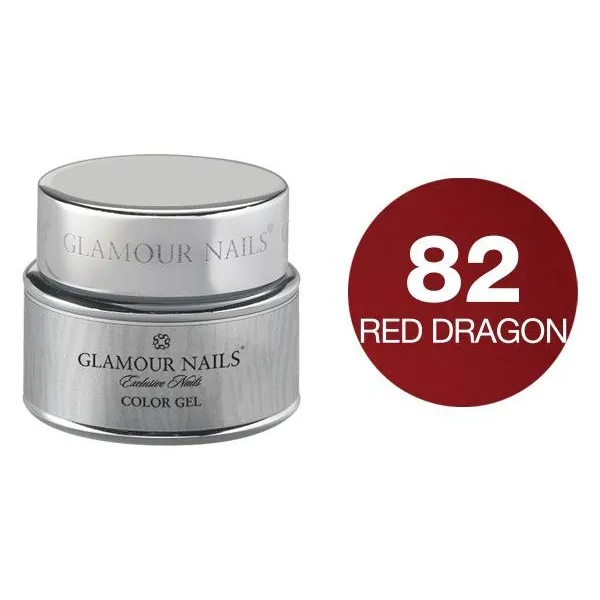 GLAMOUR NAILS GEL COLOR Gel di ricostruzione unghie NR. 82