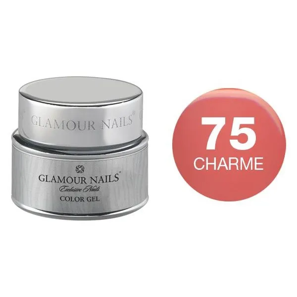 GLAMOUR NAILS GEL COLOR Gel di ricostruzione unghie NR. 75