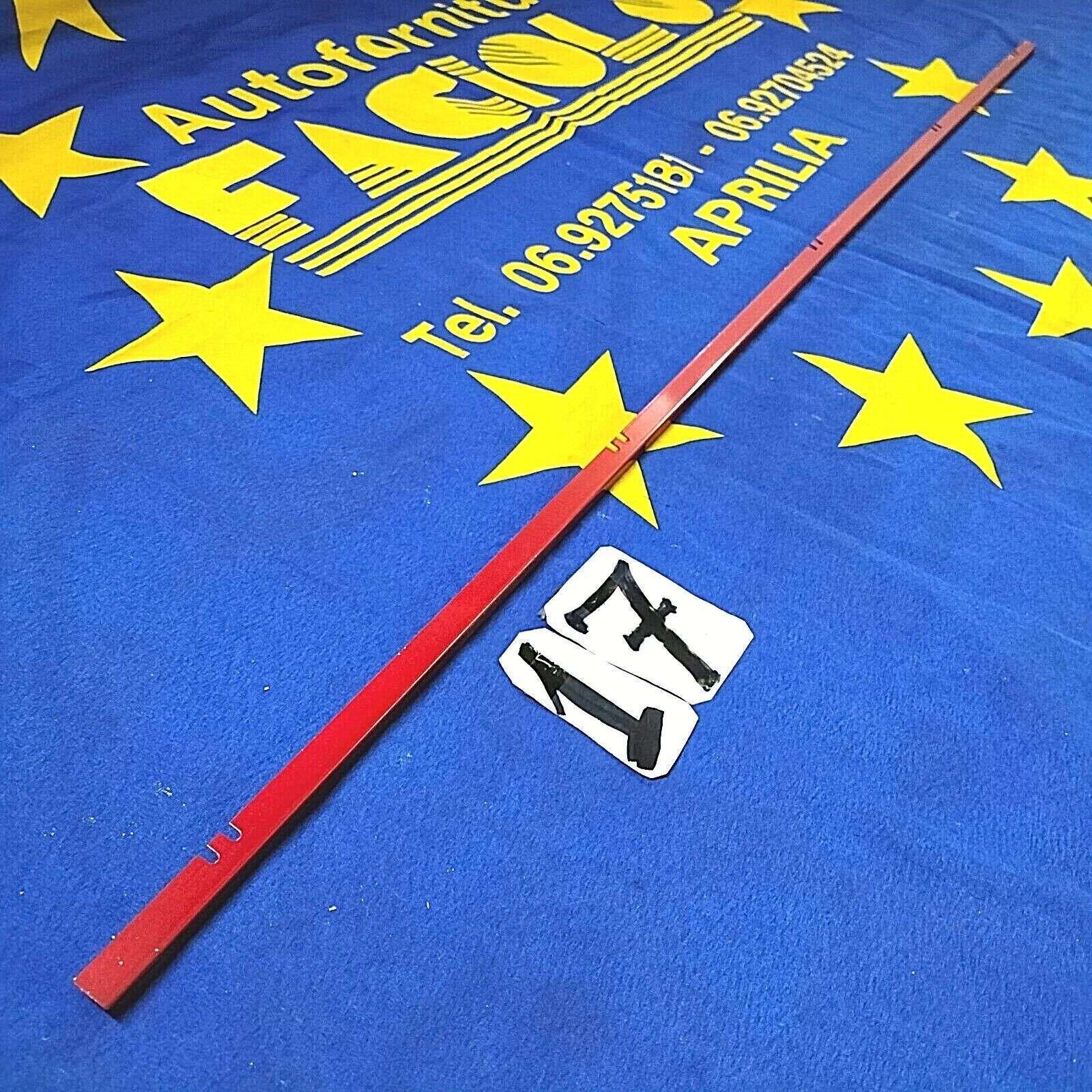 MODANATURA GOLF INFERIORE GRIGLIA ANT. PROFILO ROSSO VW x GOLF 1978 (NUOVO) - immagine 3