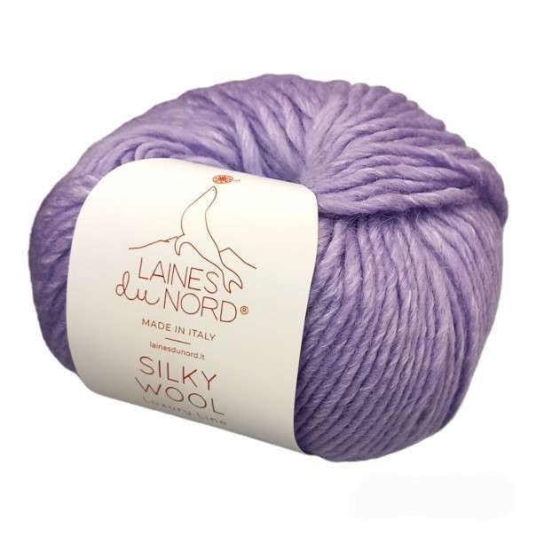 Lana e seta SILKY WOOL Laines du Nord - immagine 5
