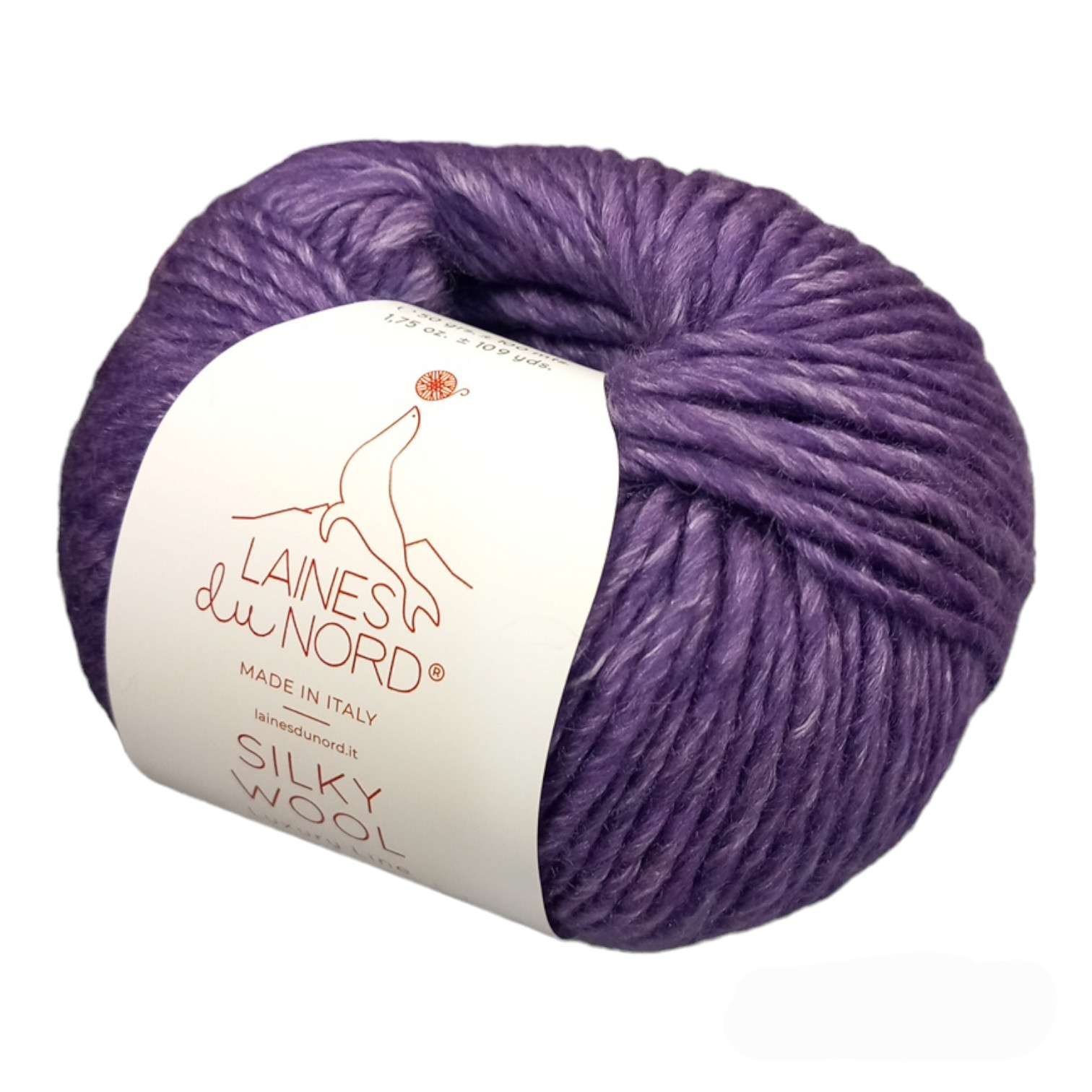Lana e seta SILKY WOOL Laines du Nord - immagine 6