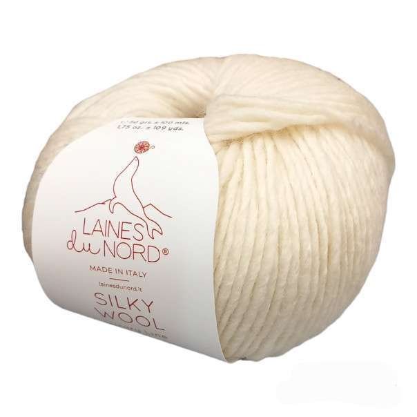 Lana e seta SILKY WOOL Laines du Nord - immagine 2