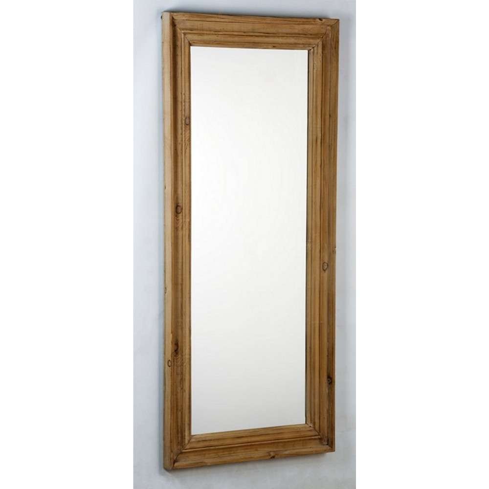 Specchio da parete con cornice in legno vintage REGALO ITALIANO