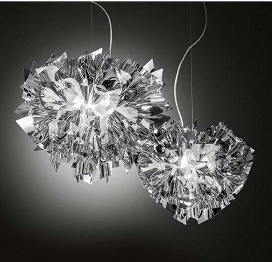 Lampada Veli Large suspension Silver