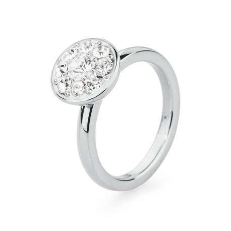 anello Brosway da donna tring coerenza acciaio con Swarovski misura 14