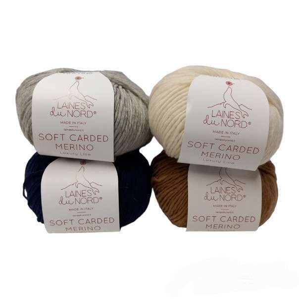 Lana soft carded merino LAINES DU NORD