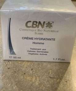 Crema idratante uomo per tutti i tipi di pelle CBN