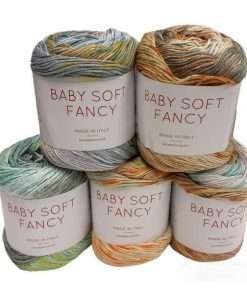 Cotone e fibra di soia baby soft fancy LAINES DU NORD