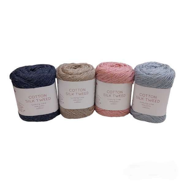 Cotone cotton silk tweed LAINES DU NORD