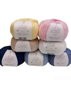 Cotone e fibra di soia baby soft LAINES DU NORD