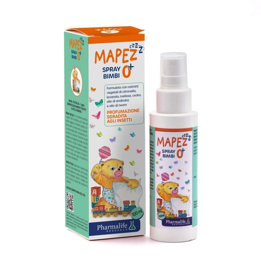 Mapez Spray ANTI zanzare Bimbi 0+