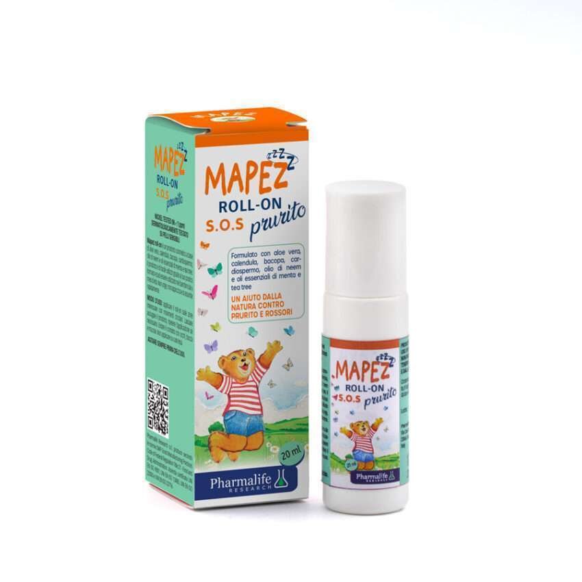 Mapez Roll-on dopopuntura SOS prurito e rossori