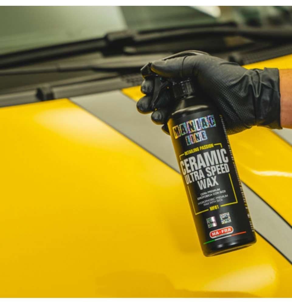 CERA PROTETTIVA - Ceramic Ultra Speed Wax - Maniac Line For Car Detailing - immagine 3