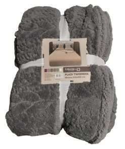 Caldo e Morbido Plaid matrimoniale coperta Twserena 210 x 230cm