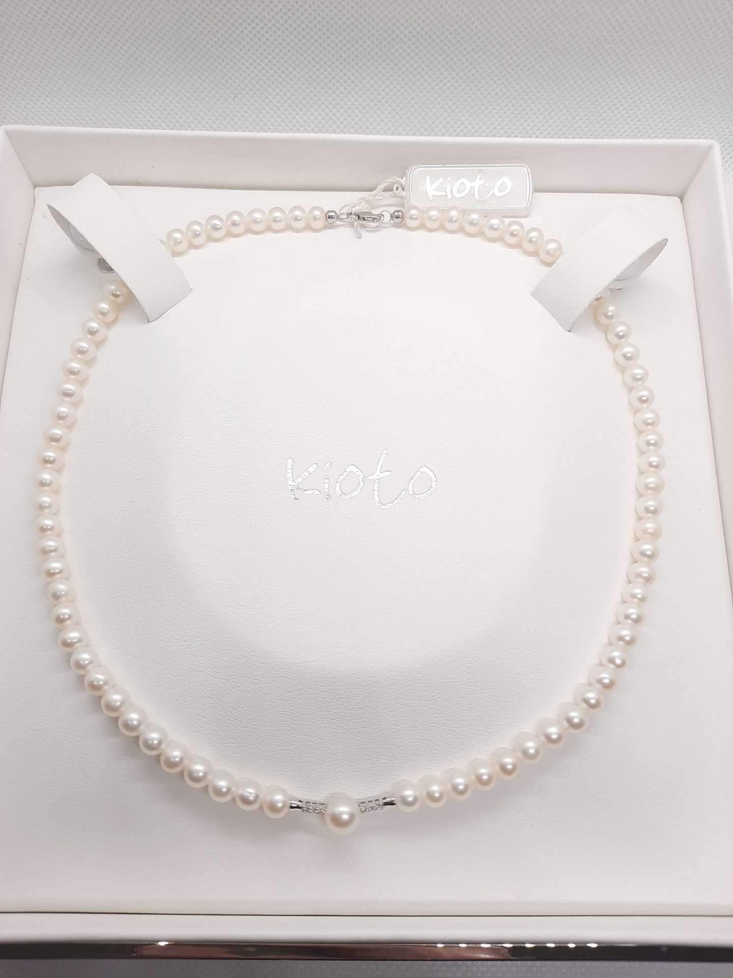 Collana donna Kioto Gioielli con Perle e Oro 18 Kt 1021B - immagine 3