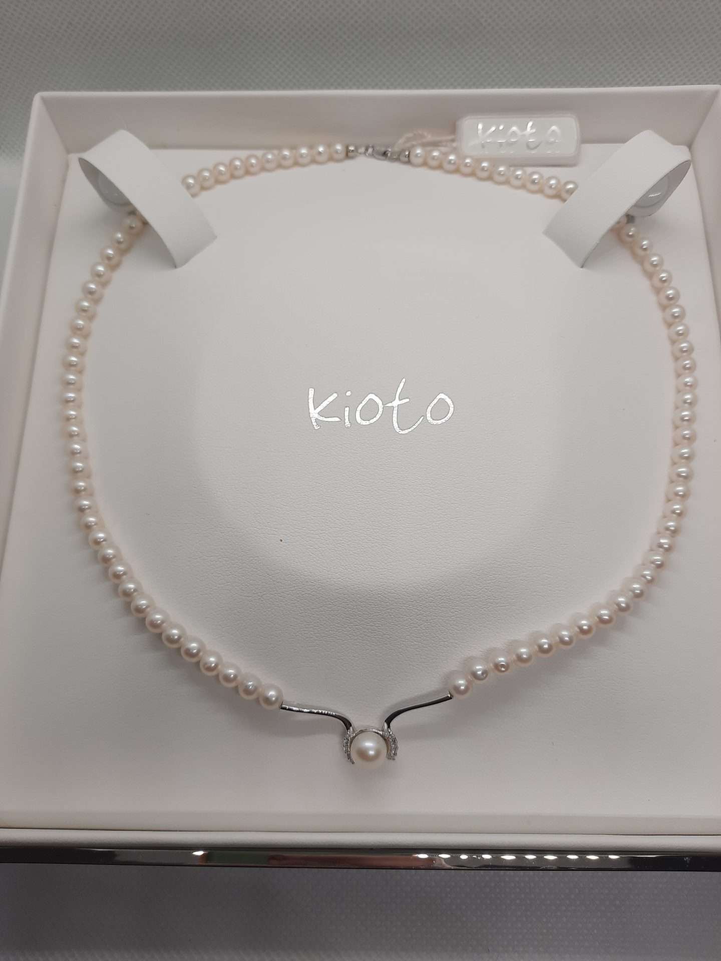 Collana donna Kioto Gioielli con Perle e Oro 18 Kt 1160B