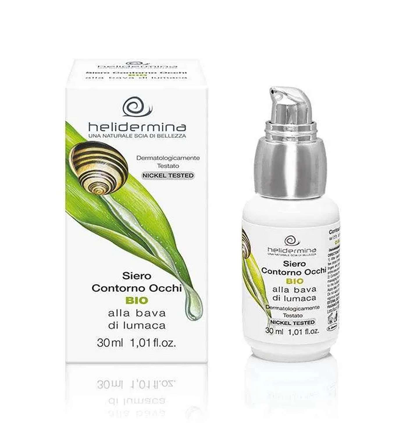 Helidermina Siero Contorno Occhi BIO alla Bava di Lumaca 30ml