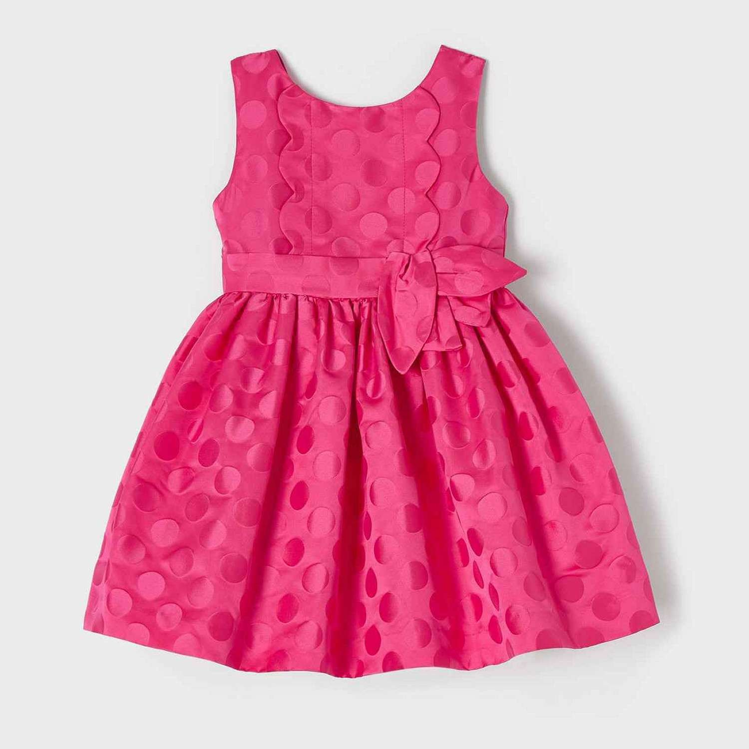 Abito Vestito Bambina estivo elegante 3918 fucsia Regular Fit Mayoral originale