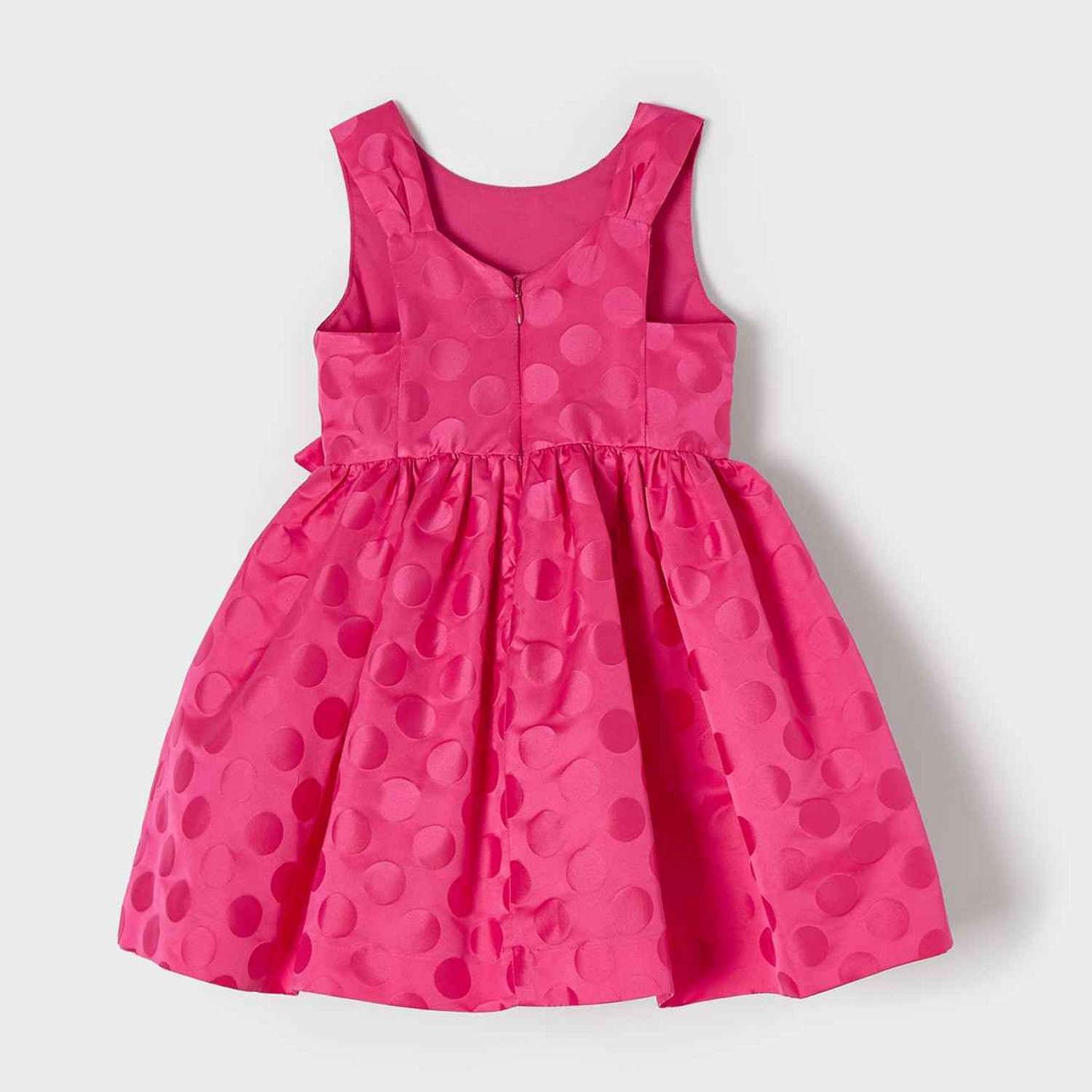 Abito Vestito Bambina estivo elegante 3918 fucsia Regular Fit Mayoral originale