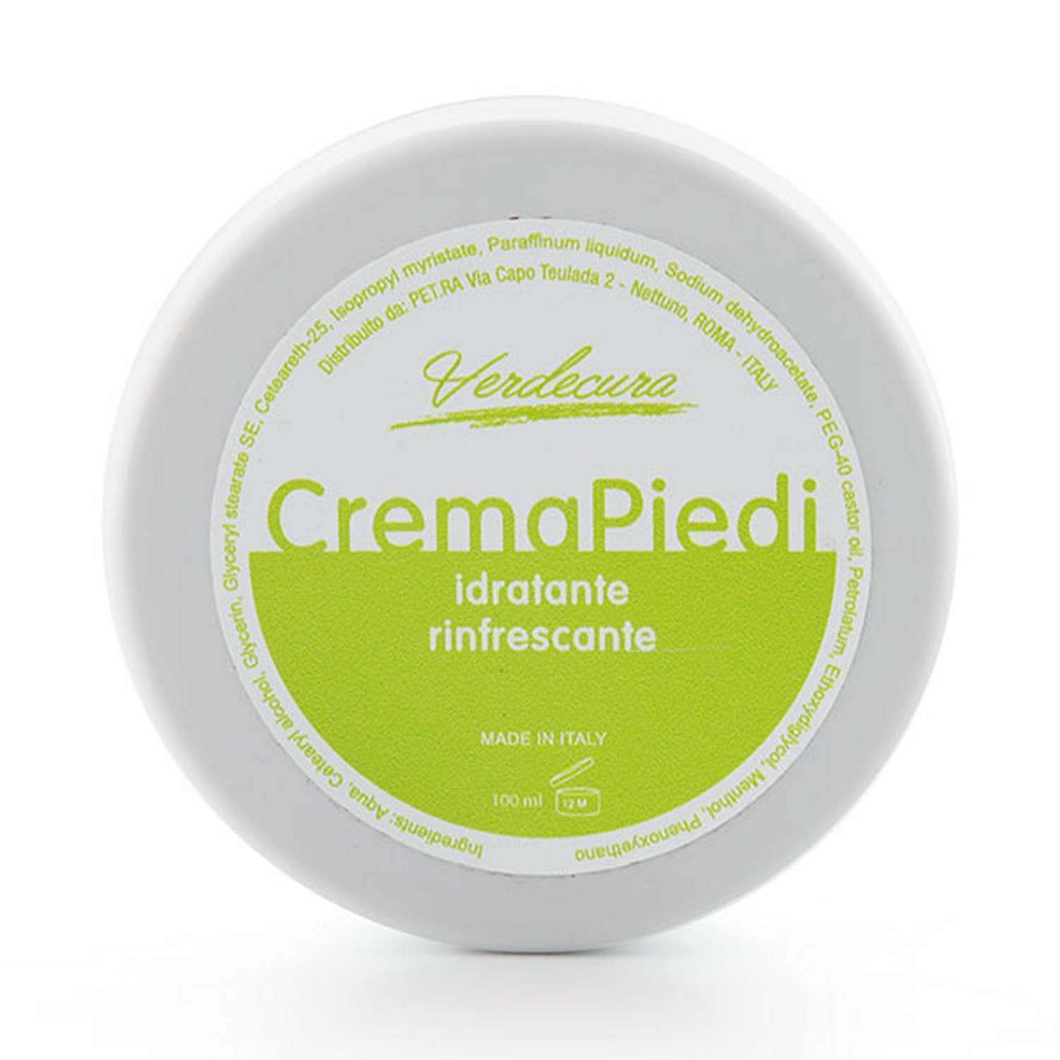 Crema piedi idratante-rinfrescante Verdecura