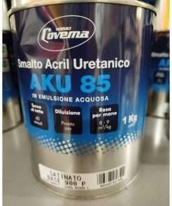 Smalto acril uretanico AKU 85 Satinato Base 900 P 1kg Covema Vernici