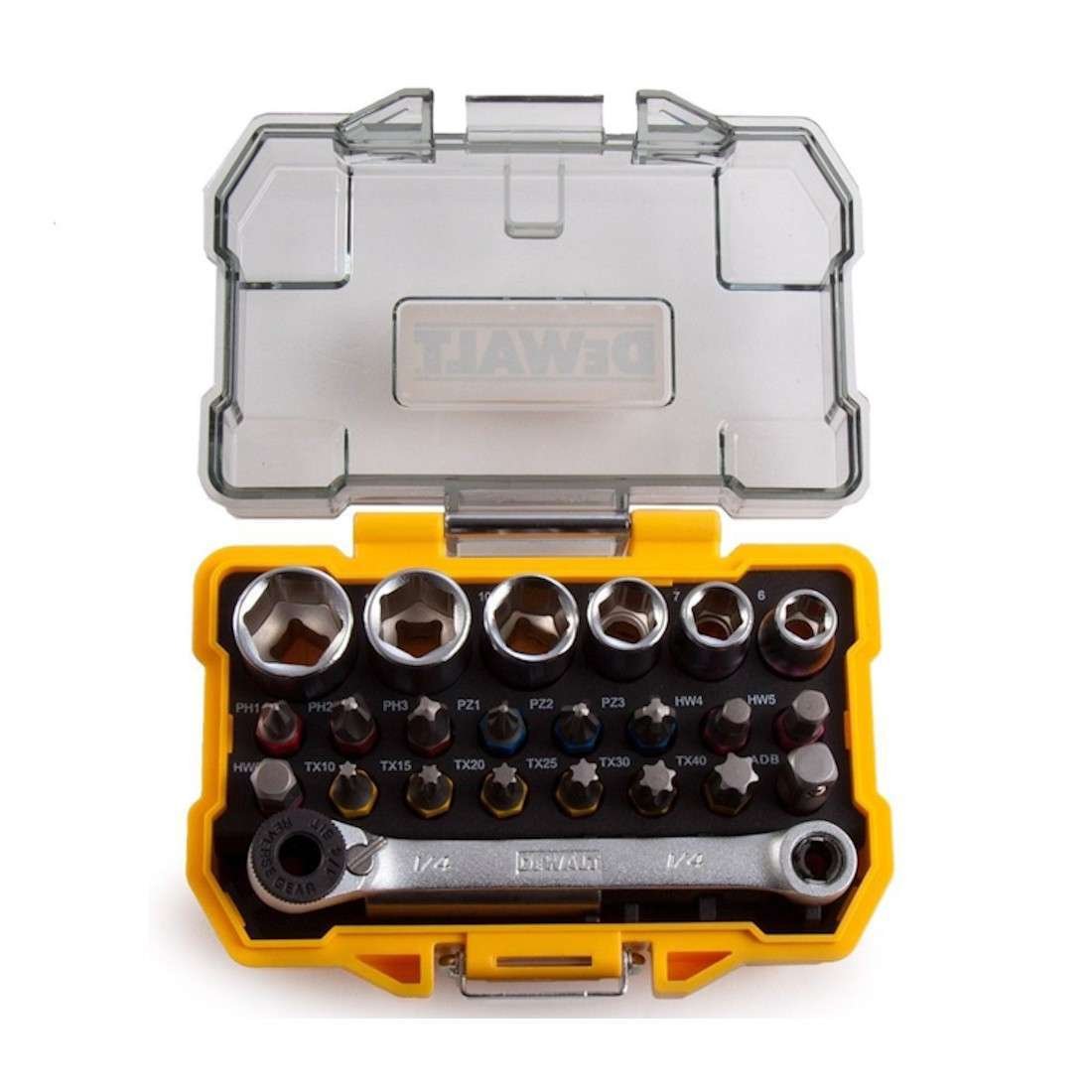 Set di bussole e bit per avvitare DeWALT DT71516-QZ (24 pezzi) - immagine 2