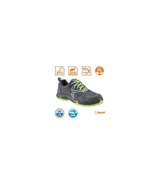 Scarpe da lavoro antinfortunistica spider nero/verde taglia 42-44 Kapriol - immagine 2