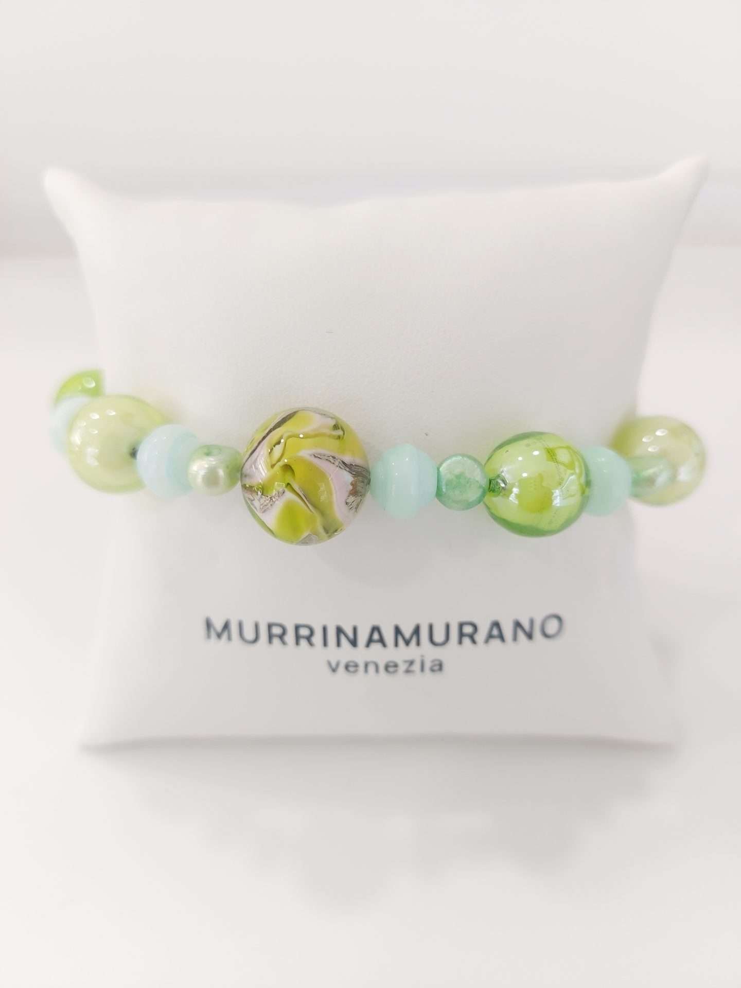 Bracciale Murrina Murano Collezione Zefiro Verde Gm0247010