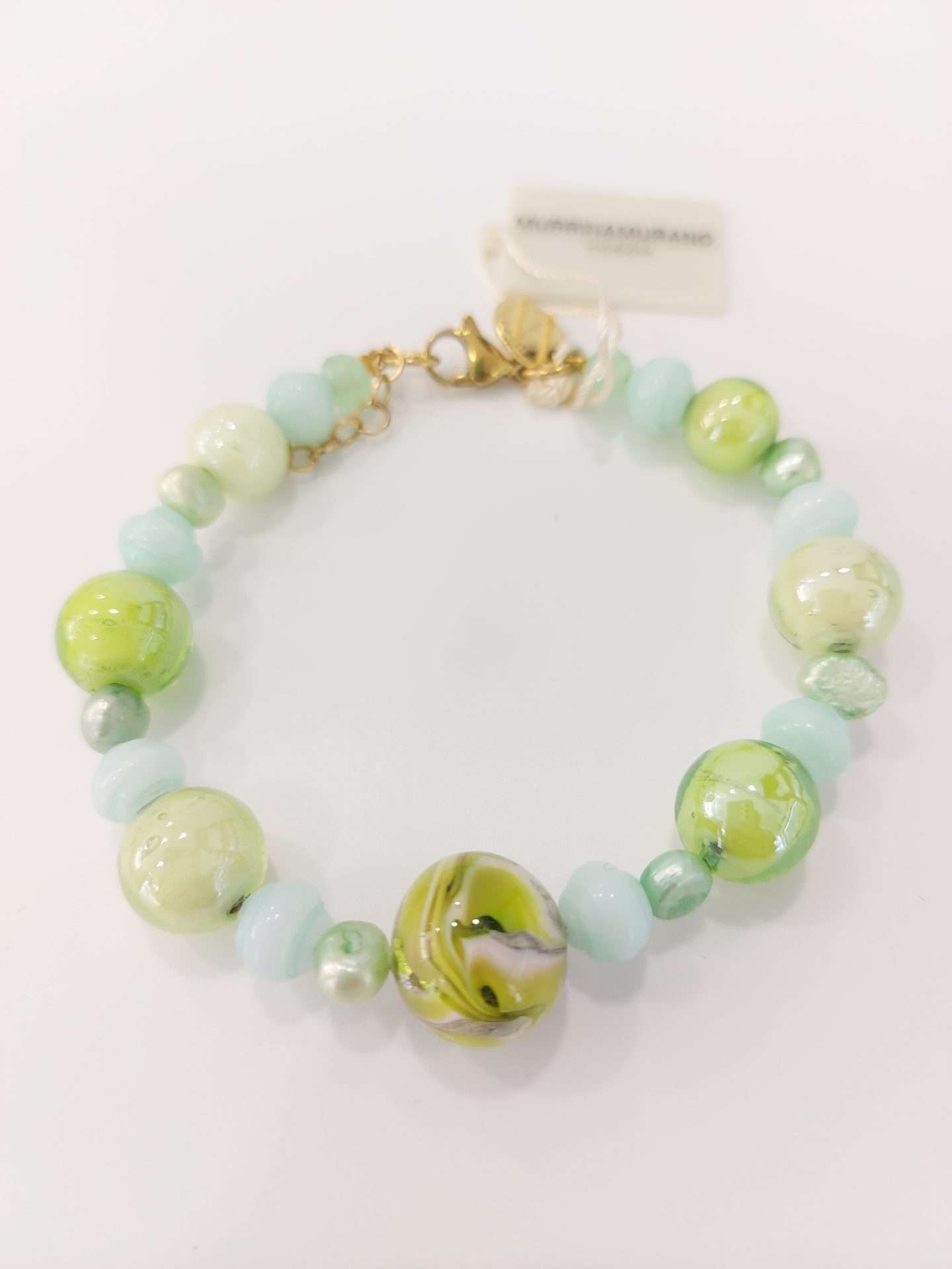 Bracciale Murrina Murano Collezione Zefiro Verde Gm0247010 - immagine 3