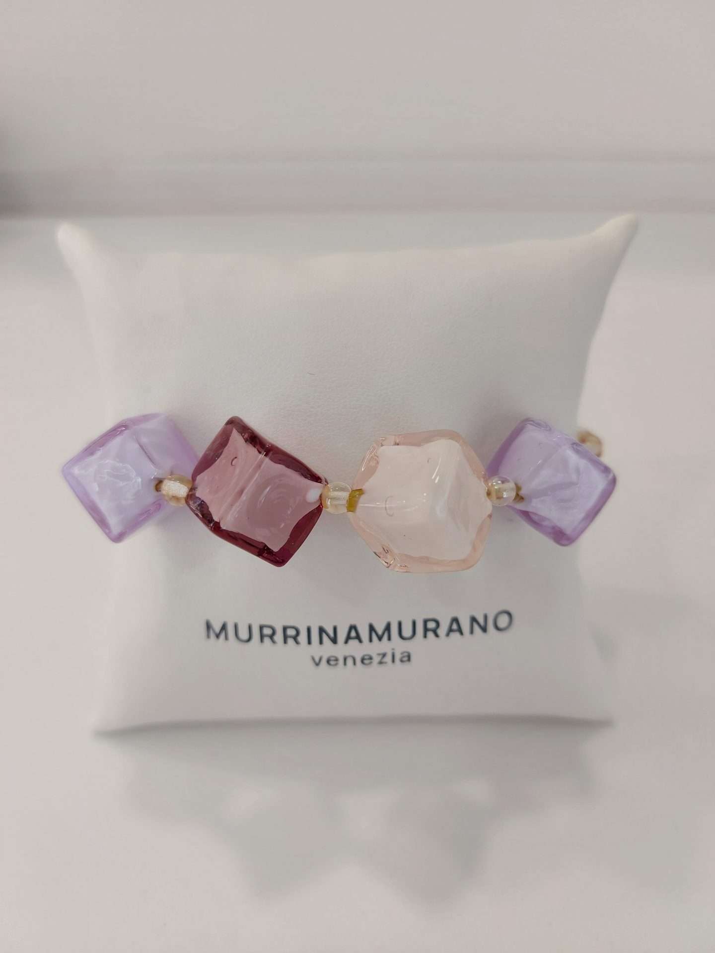 Bracciale Murrina Murano Collezione Lagoon Elegance Ametista Gm0323002