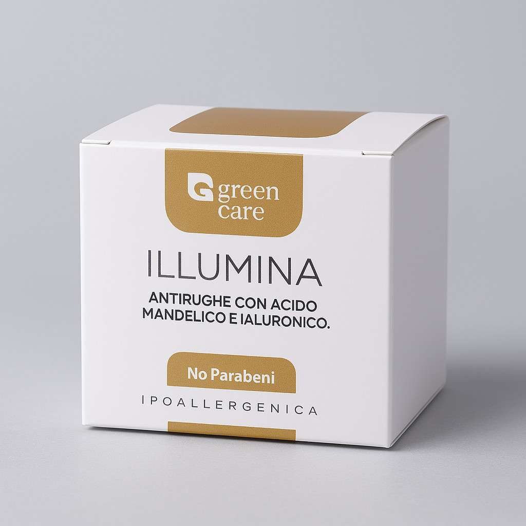 Crema viso antirughe Illumina Green care Verdecura