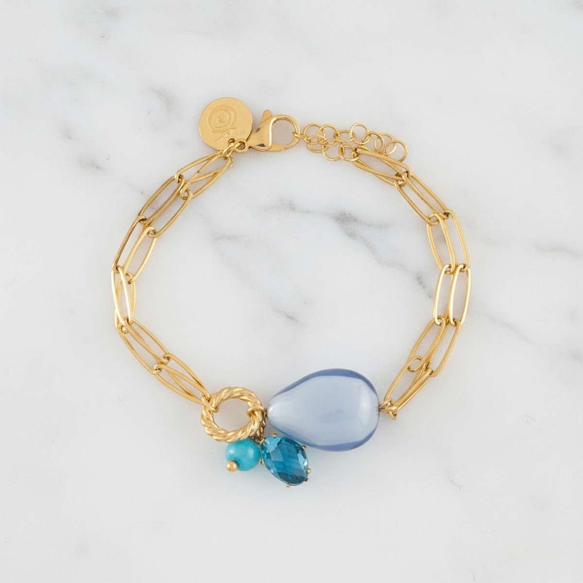 Bracciale Donna MurrinaMurano Collezione Jasmine Bluino Gm0357004
