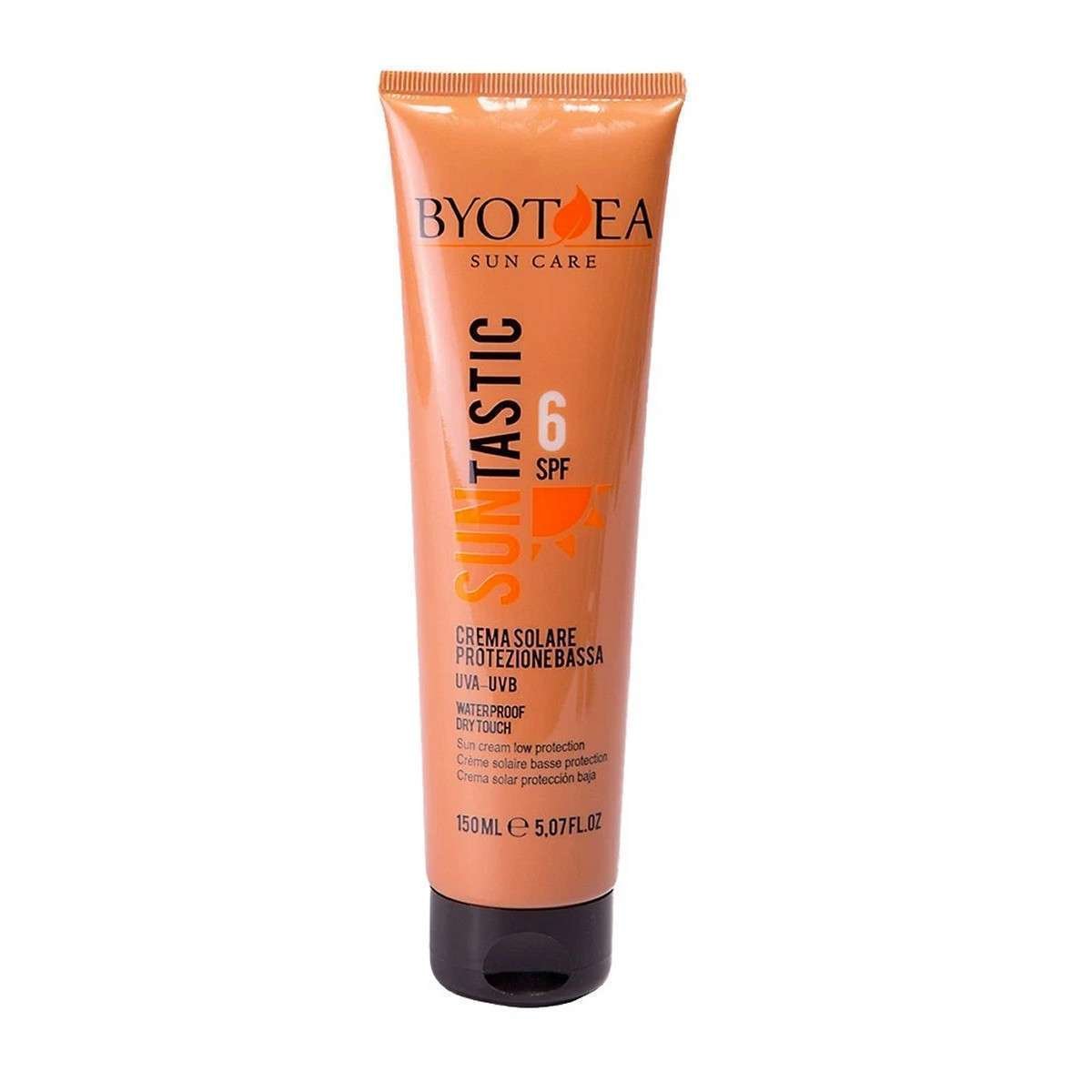 Byotea Crema Solare Protezione Bassa Spf6+ idratante Viso e corpo 150ml