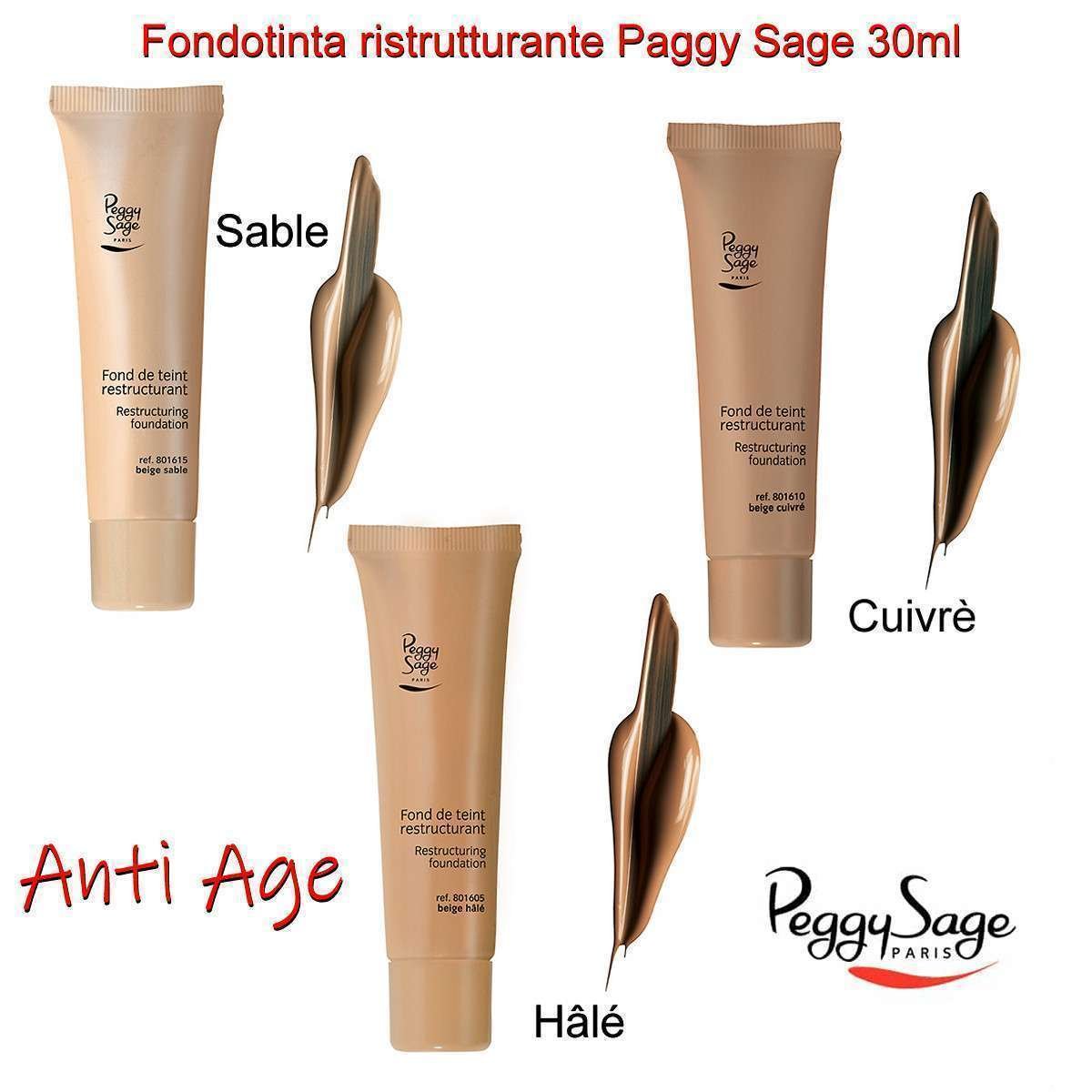 Fondotinta ristrutturante Paggy Sage 30ml