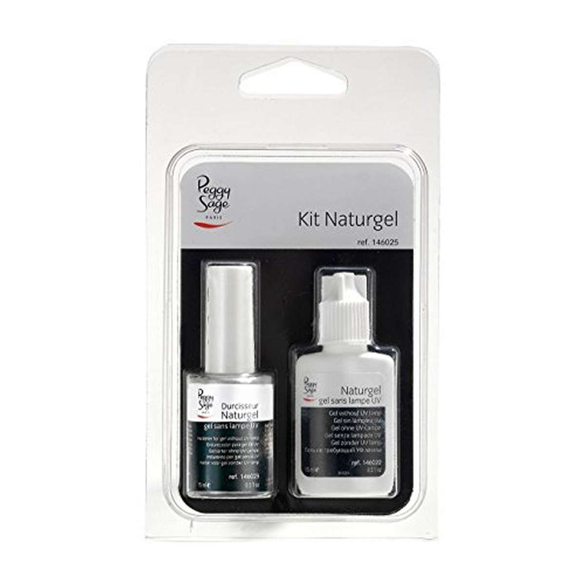 Set Peggy Sage Kit indurente Naturgel per unghie